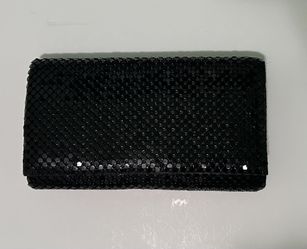 Shimmery Black Clutch