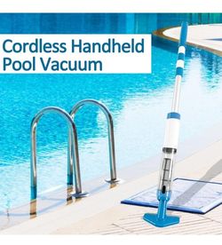ExGizmo Cordless Pool Vacuum,Rechargeable Handheld Pool Cleaner.
