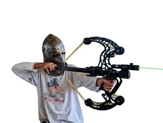 Compound bow launcher