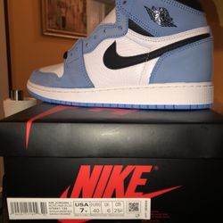 University Blue Jordan 1’s For Sale 