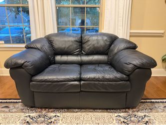 Leather Loveseat Sofa