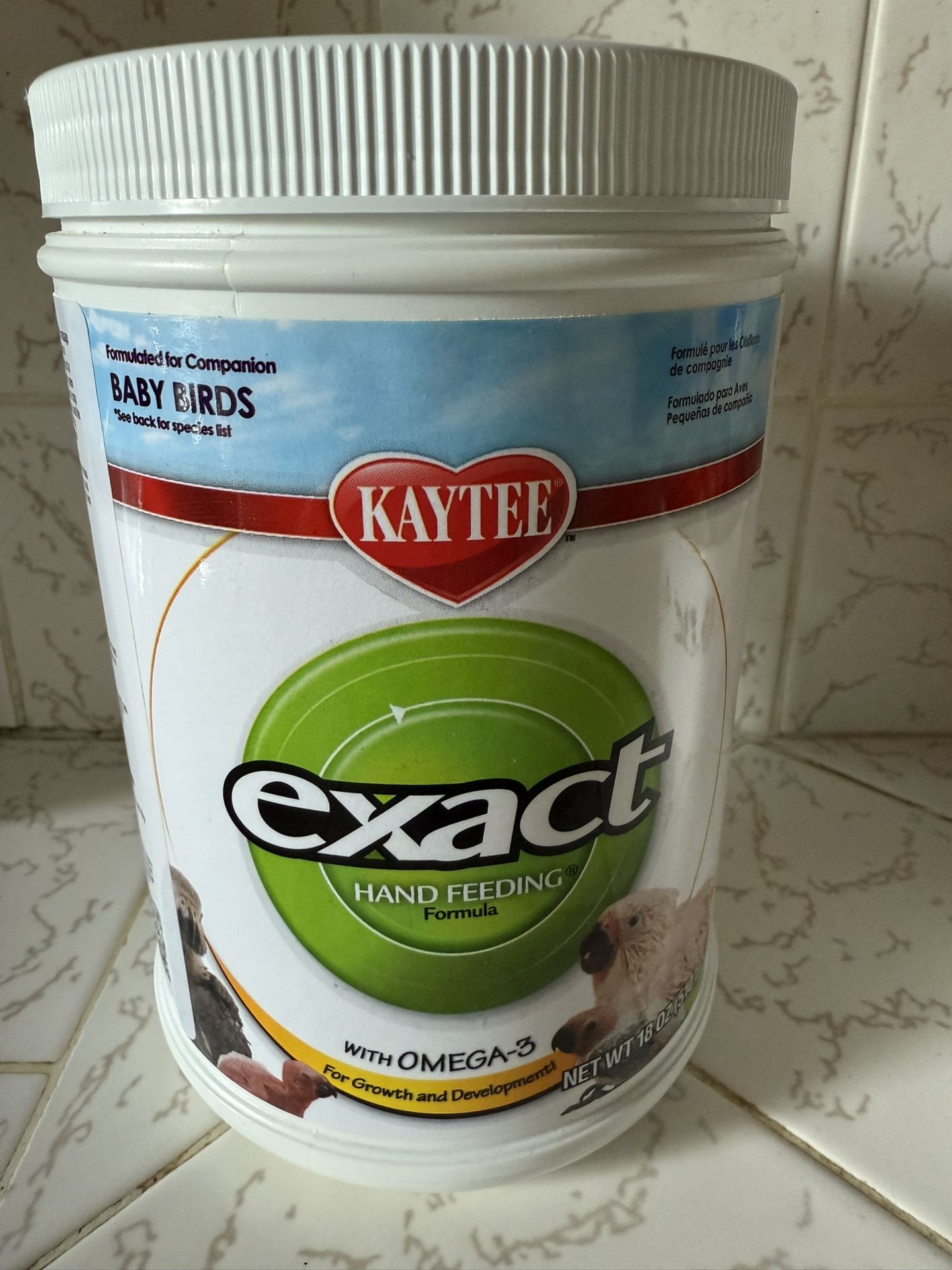 Exact Hand Feeding For Baby Bird, 18-Ounce