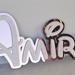 Custom Acrylic Names Sign