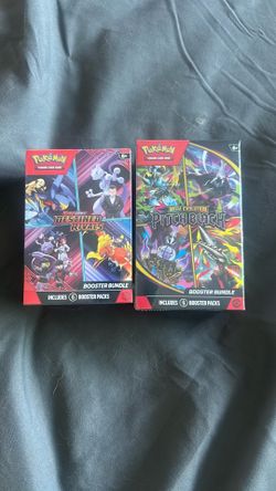 2x pokemon booster bundles SEALED
