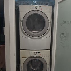 Washer and dryer