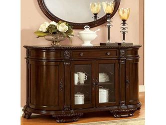 Bellagio Brown Cherry Server