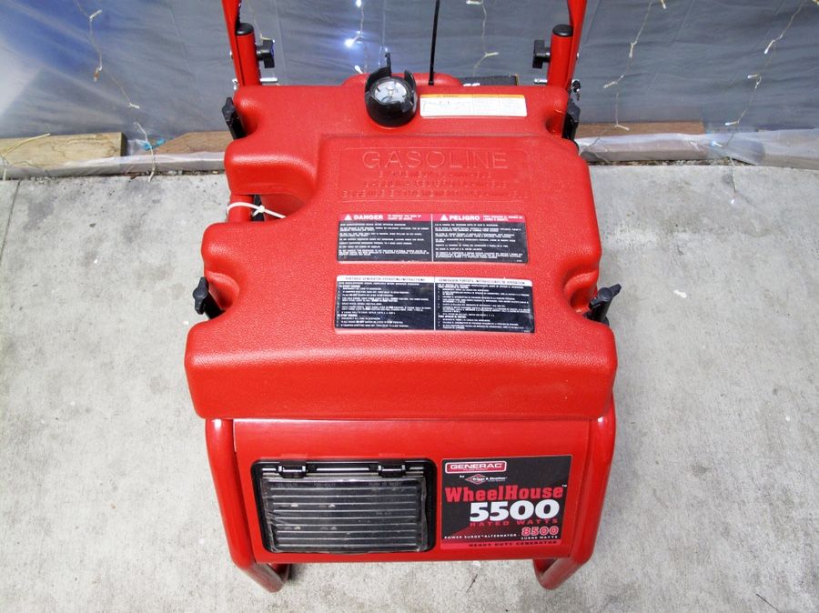 Generac Wheelhouse 5500 Watts Heavy Duty Portable Generator NEW! for