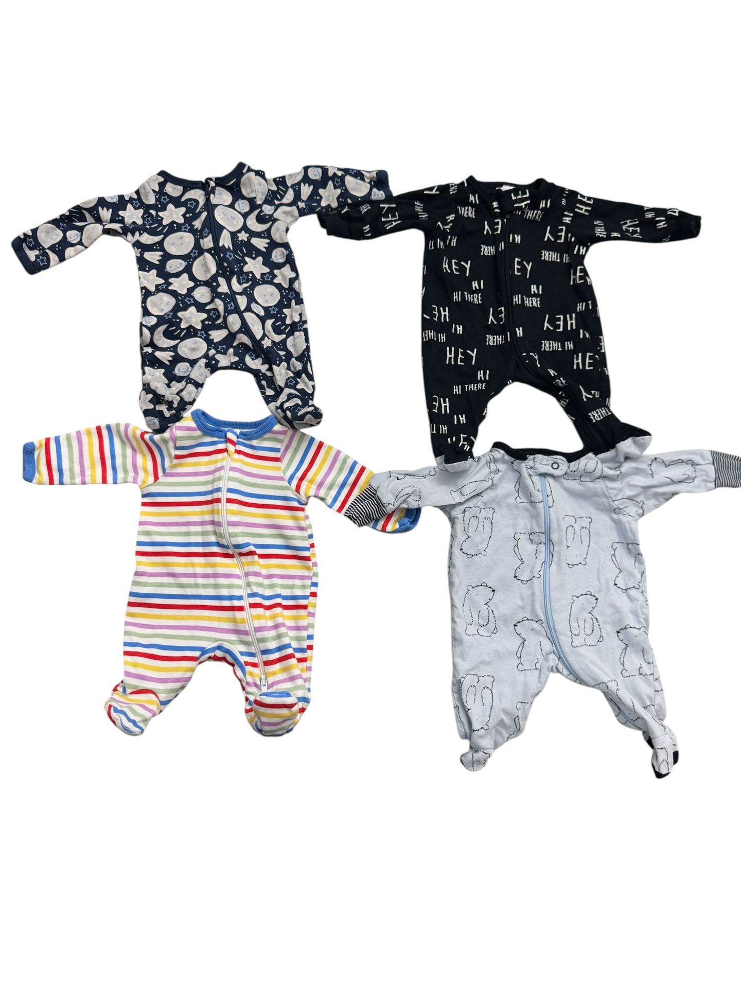 9 Pack Preemie Baby Sleepers & Halo Preemie Sleep sack Swaddler