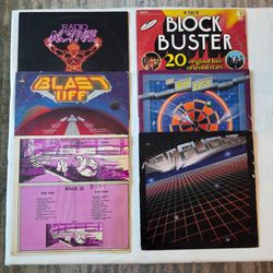 Six K-TEL Swan Compilation Records 1982 Vinyl 1976