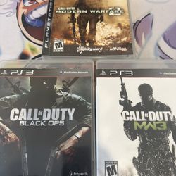 Call Of Duty PS3 Games 