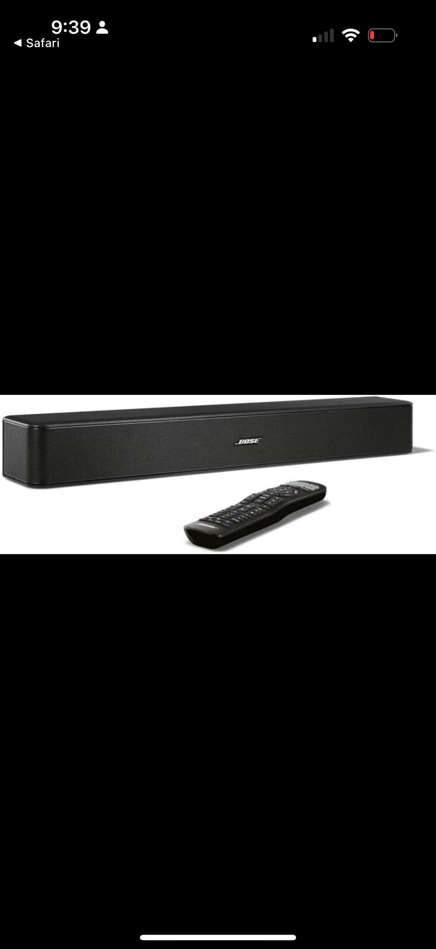 Bose Solo 5 Soundbar TV Speaker 
