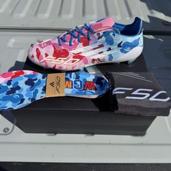 ADIDAS F50 ELITE FG “ Bape Multi Camo” Sizes 9.5m - 8.5m