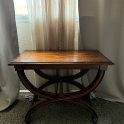 2 Wood Side Table And Console Wood Table 