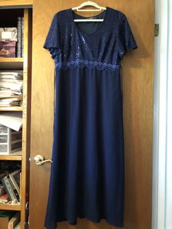 Navy blue dress