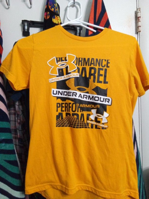 Yellow Under Armour Tee