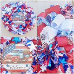 4th of July Wreath