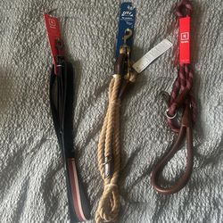 3 Brand New Leashes For Sale