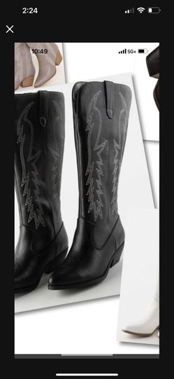 Black Cowgirl Boots