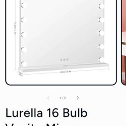 Lurella Vanity Makeup Mirror