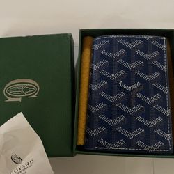 Goyard Saint Pierre Wallet Sky blue