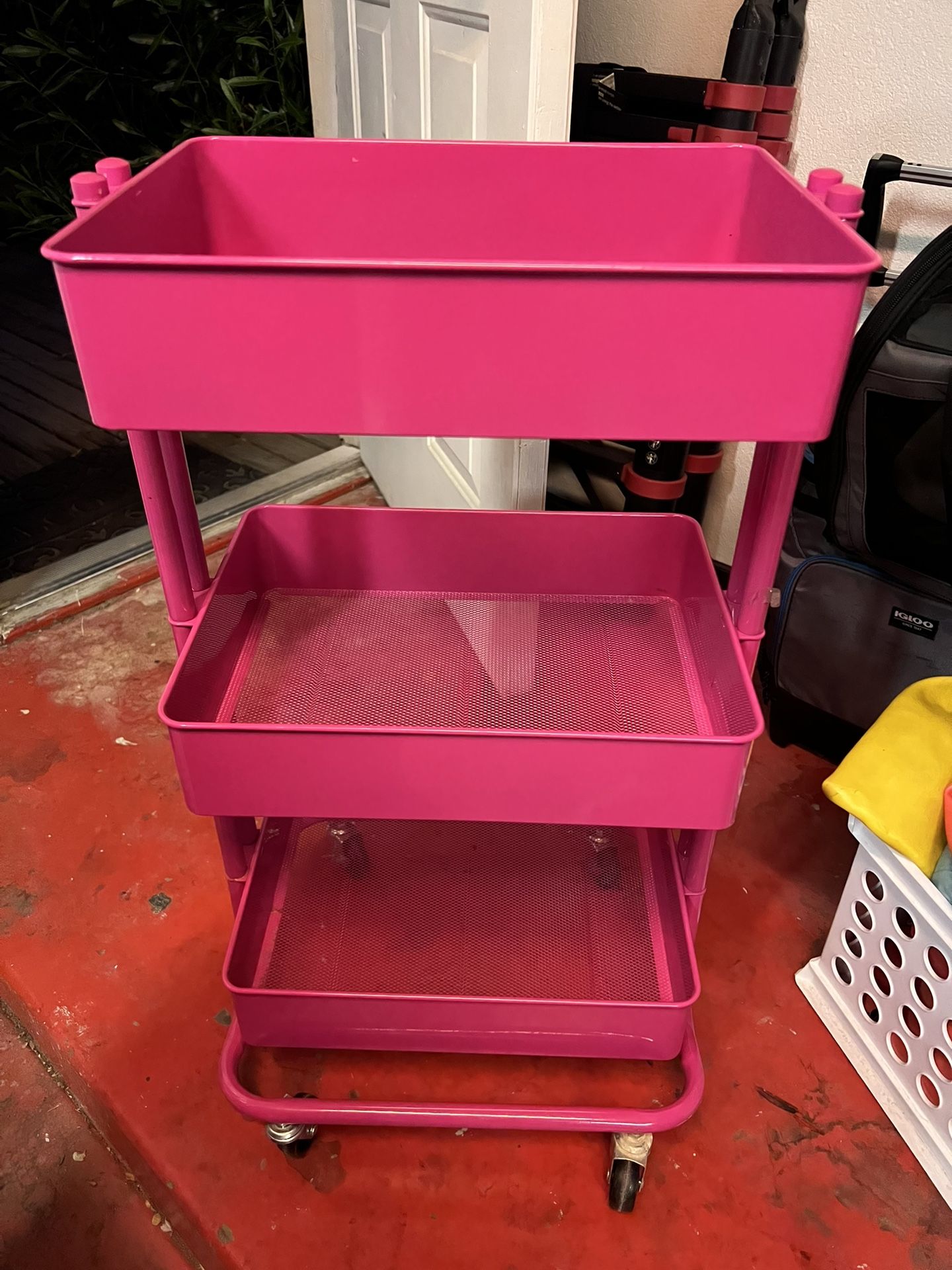 Pink Cart Classroom Bedroom Kitchen Super cute