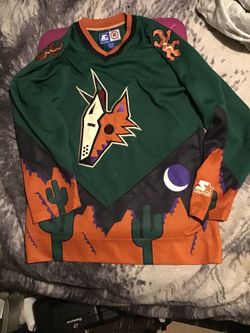 Vintage Arizona coyotes alternate jersey size S/M