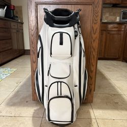 Like New Vessel Lux Pro Cart Golf Bag. 