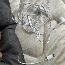 Apple Lightning Connecter Headphones