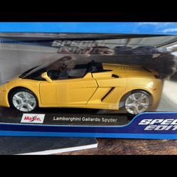Lamborghini Gallardo Toy Far 1/18 New 
