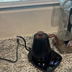 Gooseneck Electric Kettle, Intelligent Temperature Control, Stainless Steel Inner, Quick Heating, for Pour Over Coffee, Brew Tea, Boil Hot