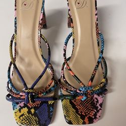 Brand New Slip On Heels size 10