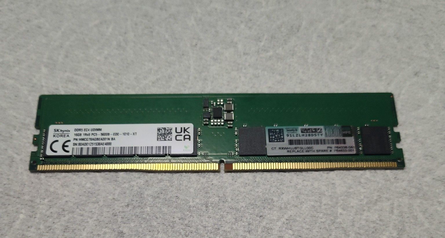 Vendo Sk hinix 16 GB ddr5 Memory