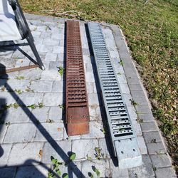 2 ramps a 7ft x 10" and a 6ft x 9" motorcycle ramp, construction,  landscaping ramp