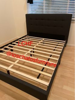 Queen size bed frame only