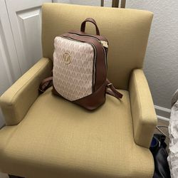 Backpack Company Marco Colors Dust Pink And Tan