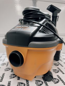 RIDGID 4 Gal. 5.0 Peak HP Portable Shop Vacuum Wet Dry Vac