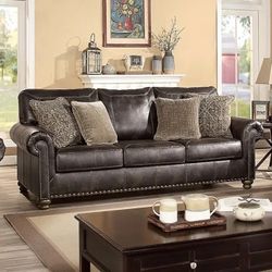 2 PCS Esteban Collection Sofa and Loveseat set-Matching accent chair is also available Now 2198.00  Limited Time Offer! Free Delivery 🚚 