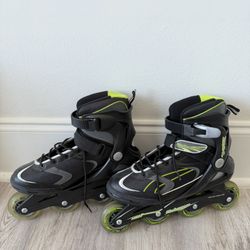 Bladerunner Skates (black & green)