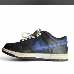 Black And Blue Dunks