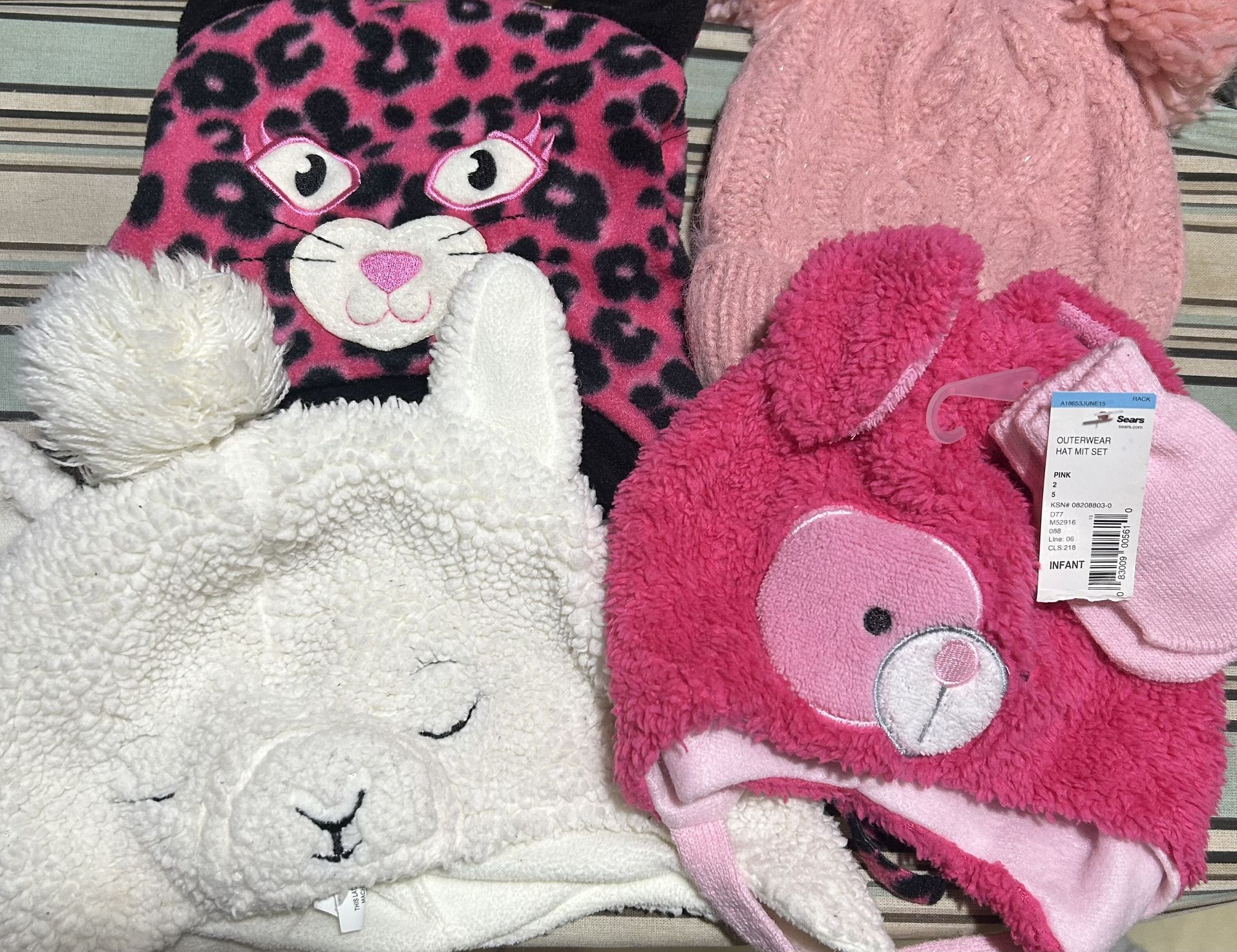 Adorable Infant/Toddler Winter Hats β 4-Pack