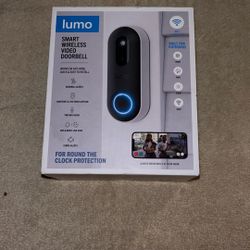 Lumo smart wireless video doorbell