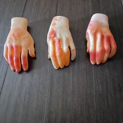 Halloween Bloody Hand parts