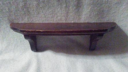 Brown Wood Shelve