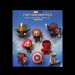 McDonald's Captain America Brave New World Complete Set Of 8 (Unopened)