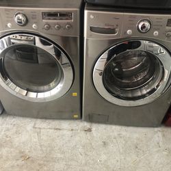 Lg Washer And Dryer Set Electric 