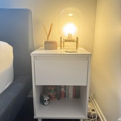 White Nightstands For $85!