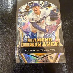 YOSHINOBU YAMAMOTO ROOKIE CARD DIE CUT!!