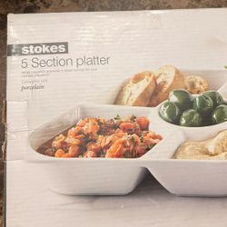 5 Section Platter