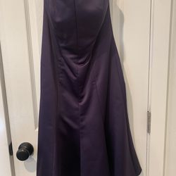 Purple Adult/ Juniors Size 4 David’s Bridal Dress