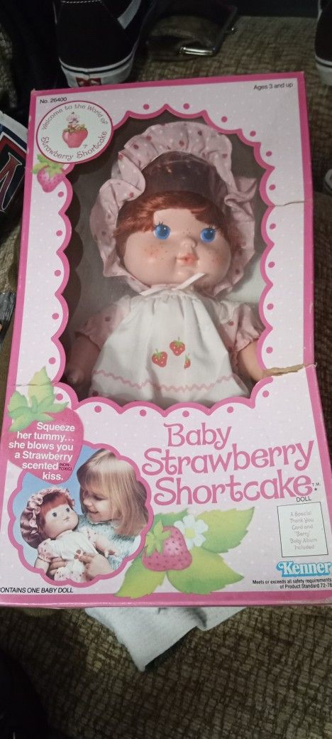 1982 Baby Strawberry Shortcake Doll